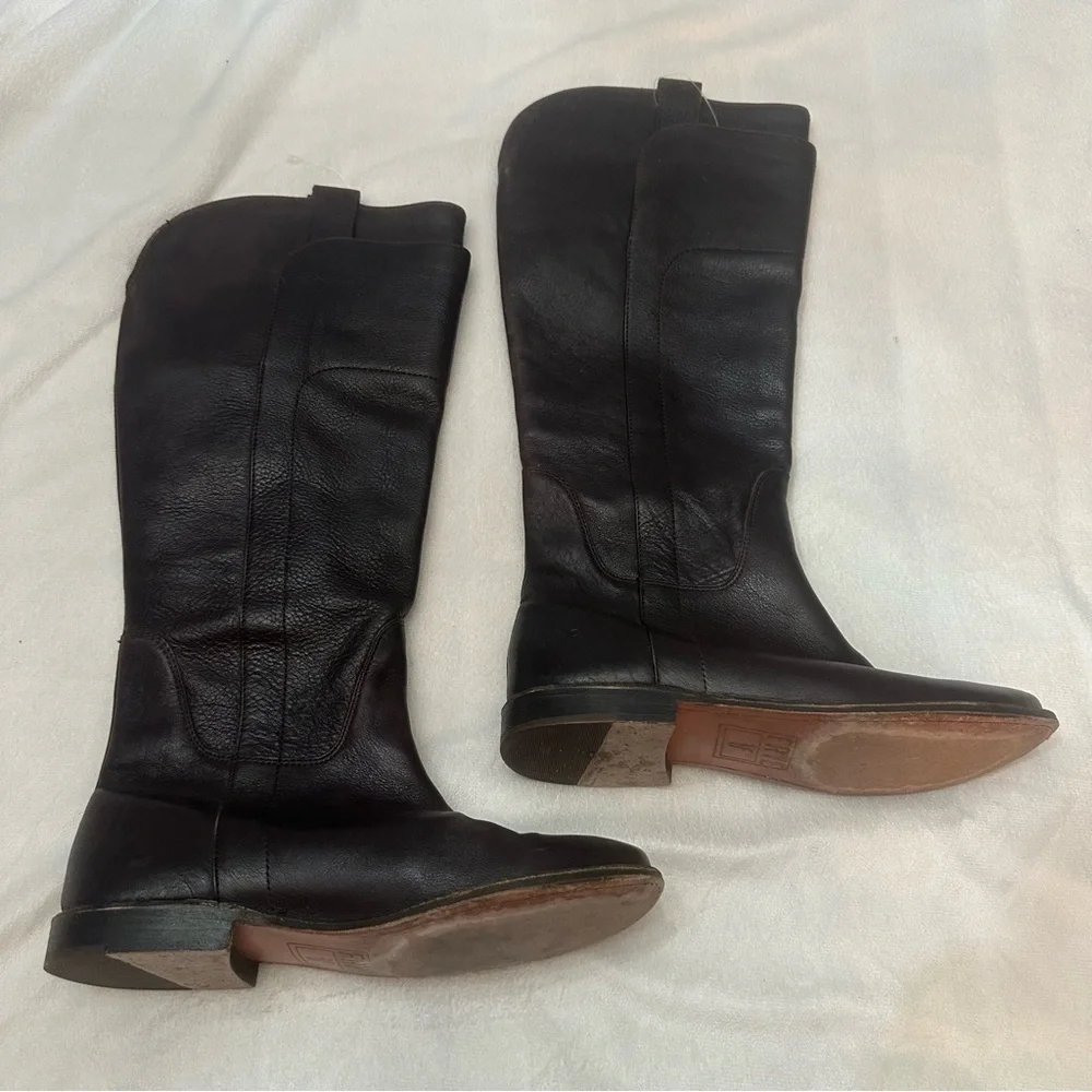 Frye Paige Women's Tall Leather Riding Boots Size 6